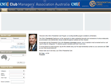 Tablet Screenshot of cmaa.presidentialcard.com.au